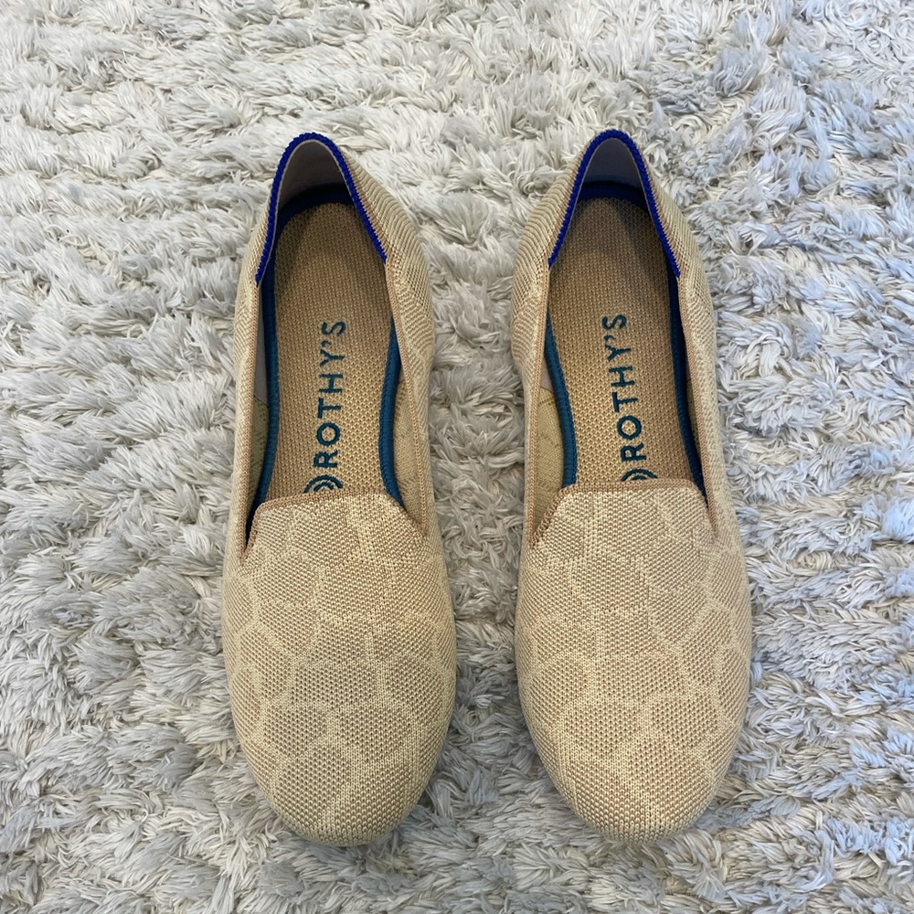 Rothys Loafer Safari Sahara Gold (rare- no longer available!)